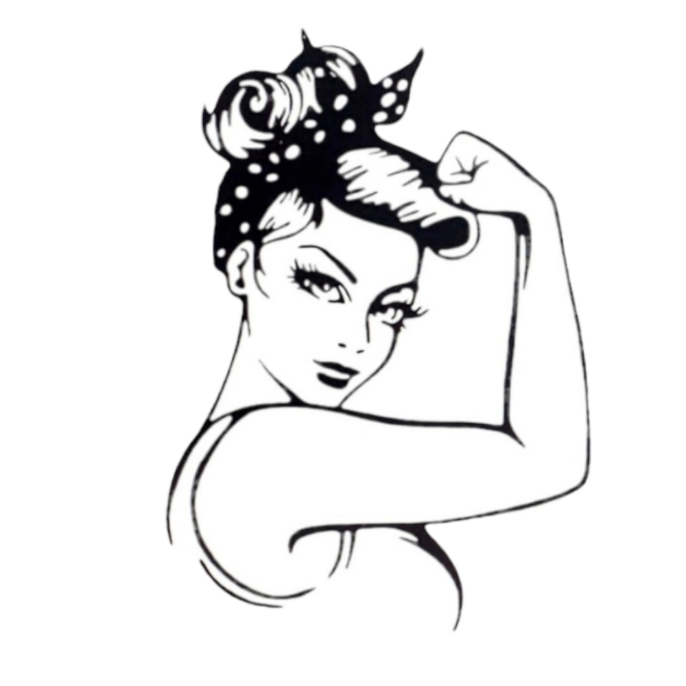Rosie Riveter Decal